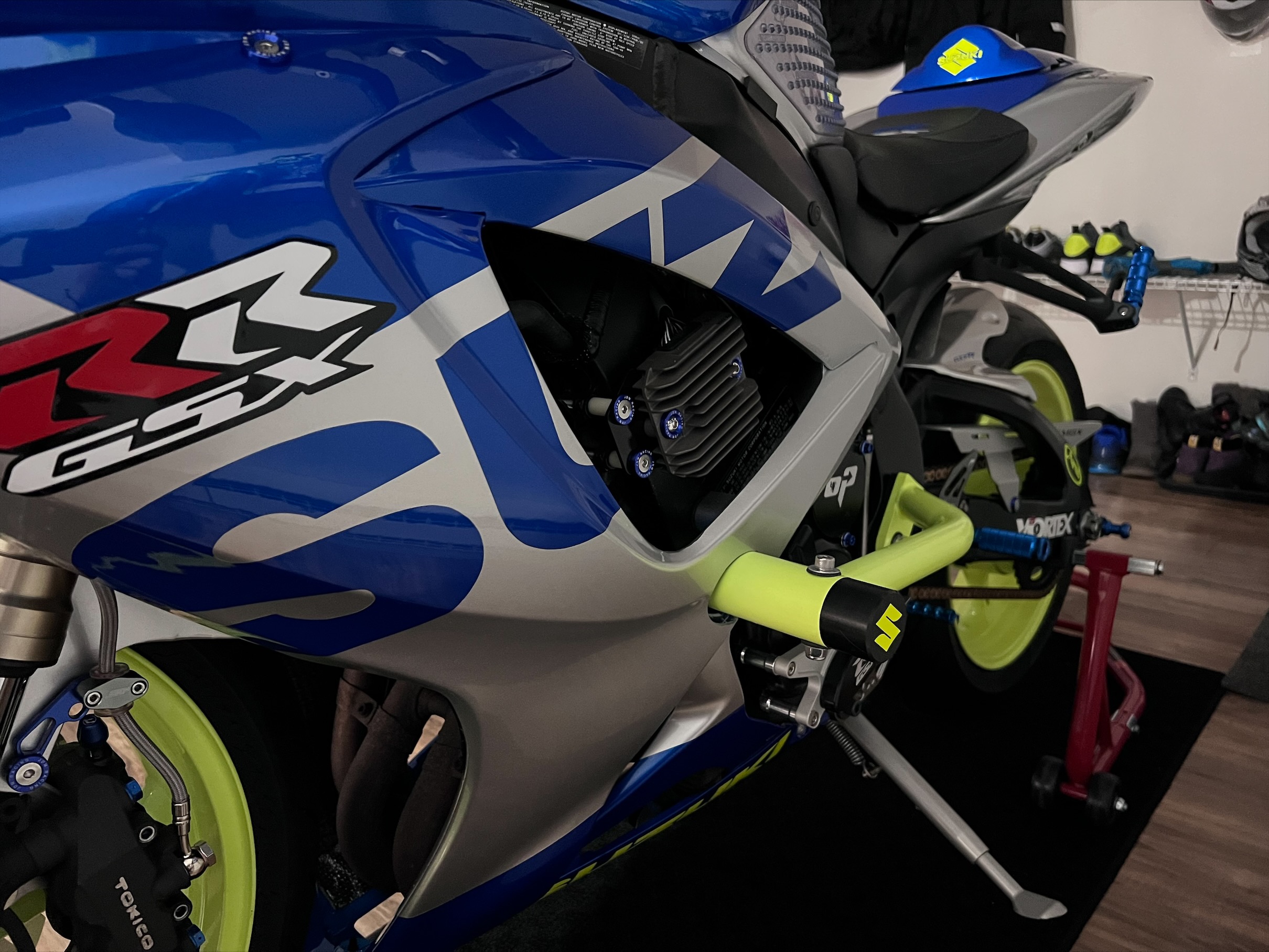 On-Point Performance Race Rails Crash Cage 11-17 Suzuki GSXR 600/750 Protection